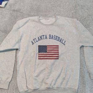Men's Atlanta baseball sweatshirt